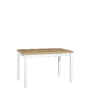 Széthúzható asztal Luca 80 x 120+150 I (gandson tölgy L) (fekete)