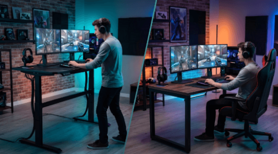 Állítható vagy fix gamer asztal – megéri a befektetést?