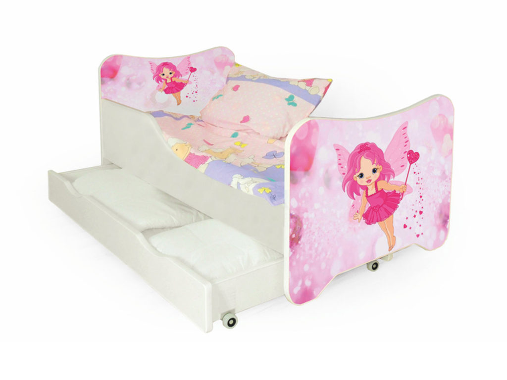 Egyszemélyes ágy Gerard Fairy (ágyráccsal és matraccal)  - válassza ezt az ágyat gyermekének
