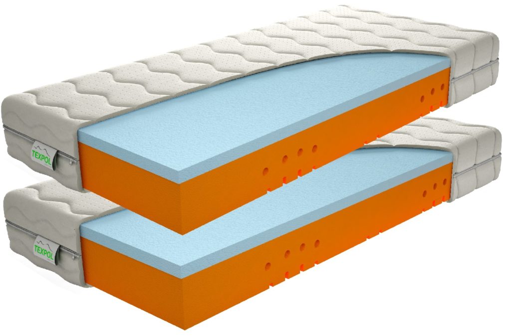 Habszivacs matrac Kala 200x90 cm (T2/T3) 1+1