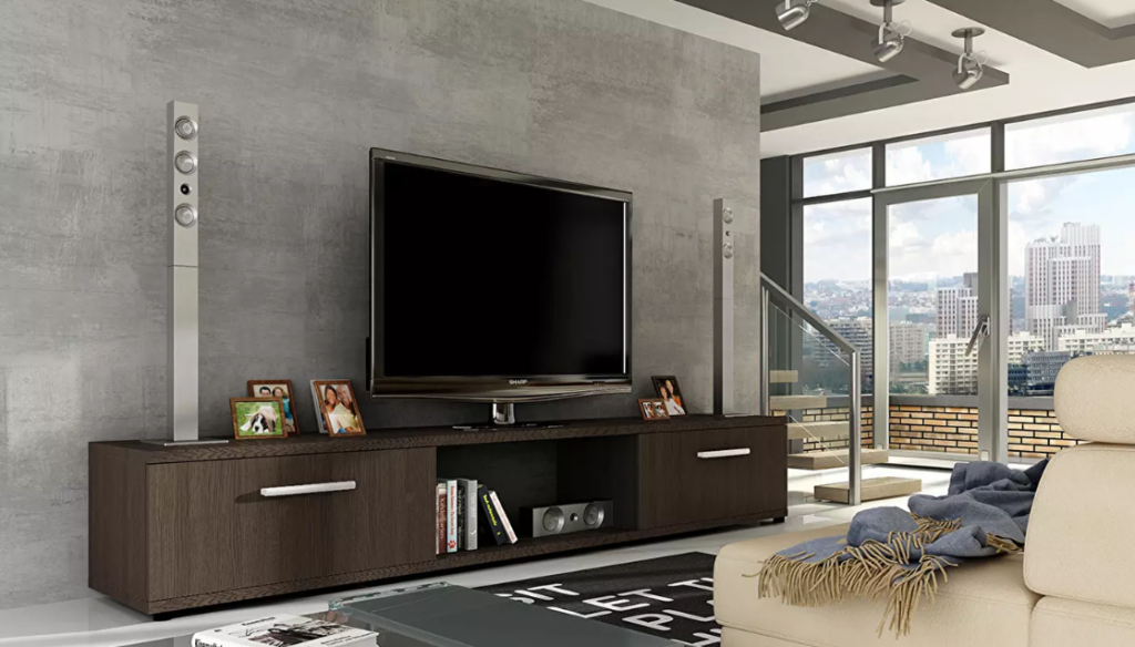  TV asztal Marvin (csokoládé) 