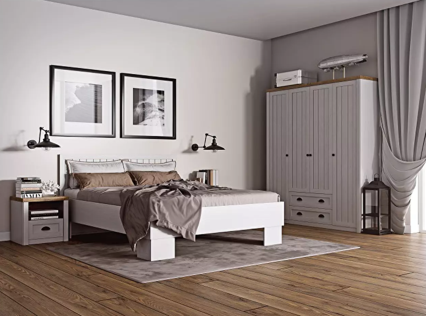  Hálószoba Provense (andersen erdei fenyő + lefkas tölgy) 