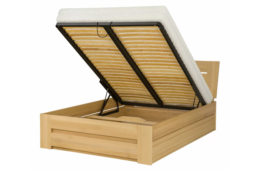 Franciaágy 200 cm LK 192 BOX (ágyráccsal és tárolóhellyel)