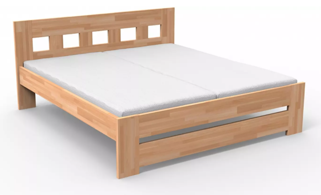 A Jama franciaágy masszív megjelenést kölcsönöz hálószobájának.