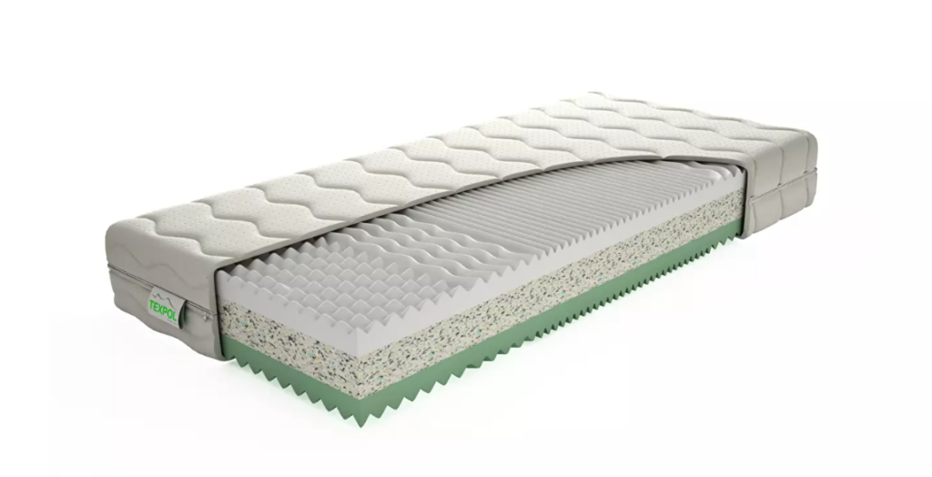  Habszivacs matrac Vertie 200x90 cm (T3) - közepes keménységű matrac, amely remek alvást biztosít az Ön számára.