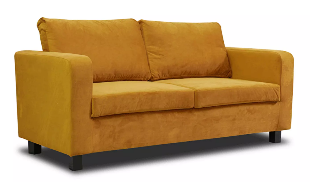  Háromszemélyes kanapé Likuma (mustár) 