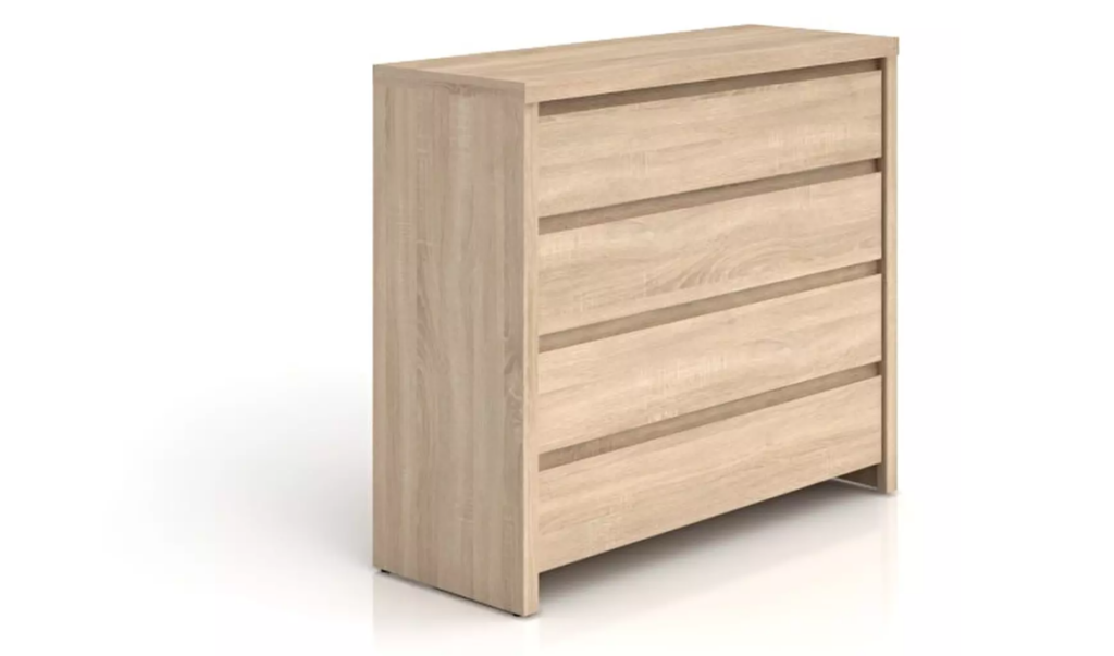 Komód Kasey KOM4S (Sonoma tölgy)