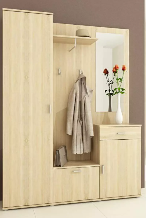  Előszoba Precua (sonoma tölgy)  - praktikus, elegáns. 