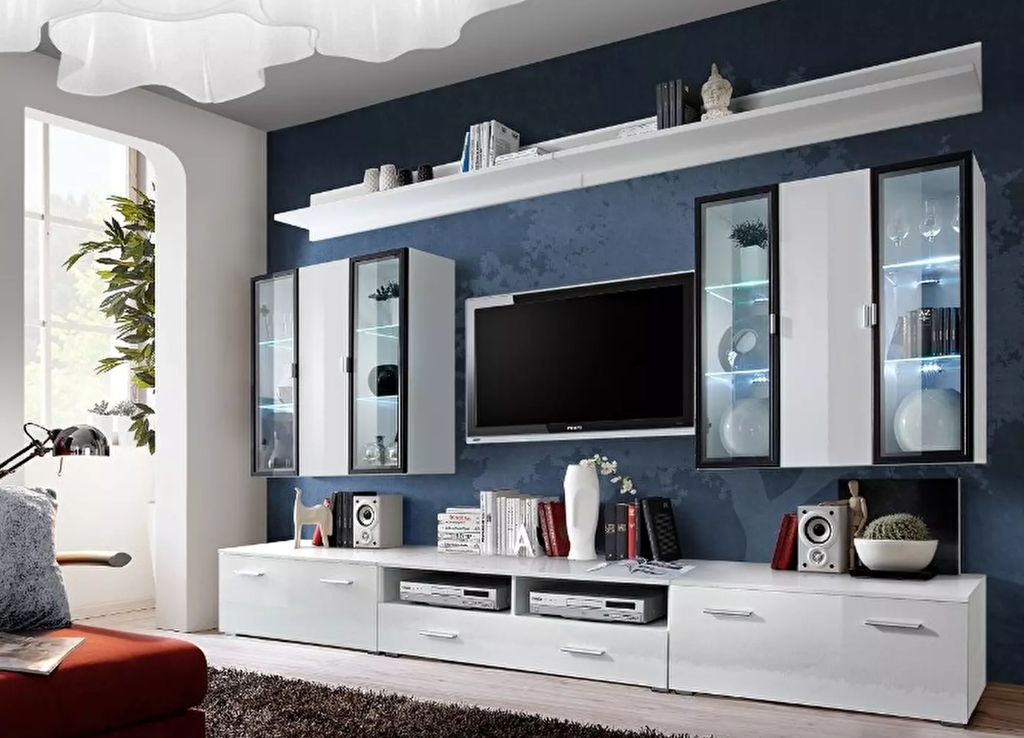 Nappali bútorsor Isa 20 WS IC (világítással) -  felvidítja a nappaliját