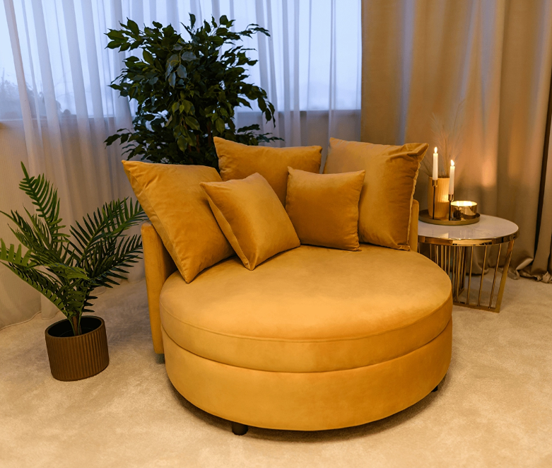 Fotel Salina (sárga)