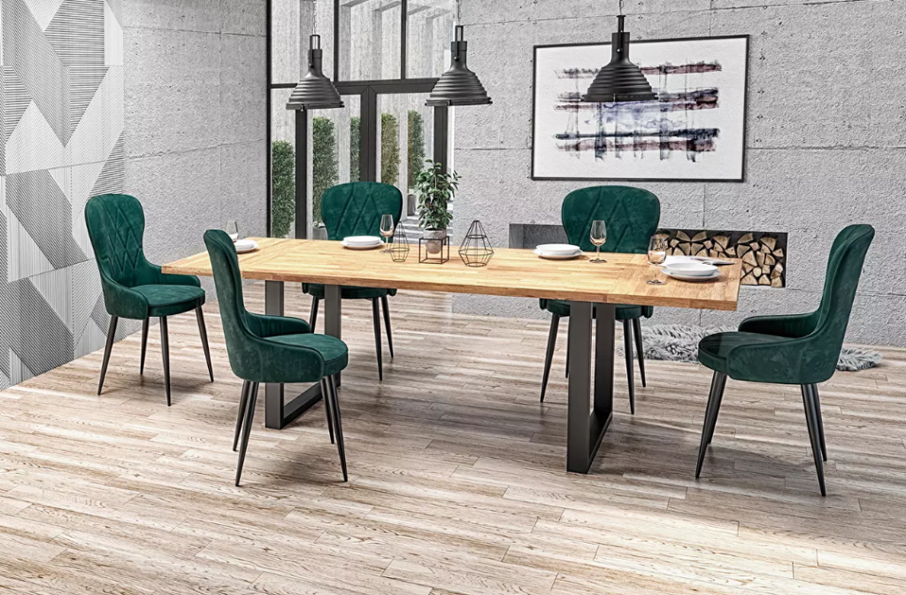 Étkezőasztal Redruth 160 (masszív) (6 fő részére) - tekintélyt parancsoló, szép, praktikus.