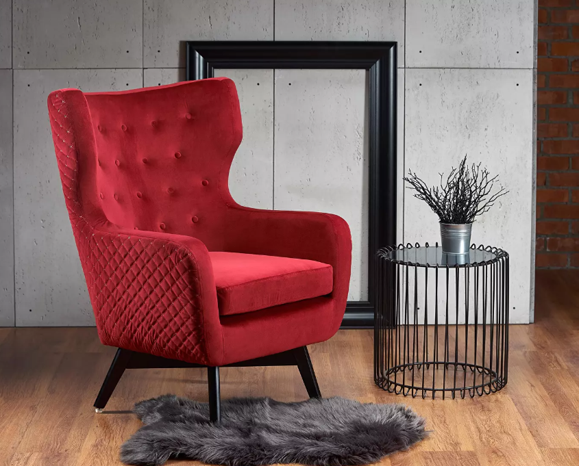 Fotel Tais (bordó) a tökéletes kényelem biztosítója.