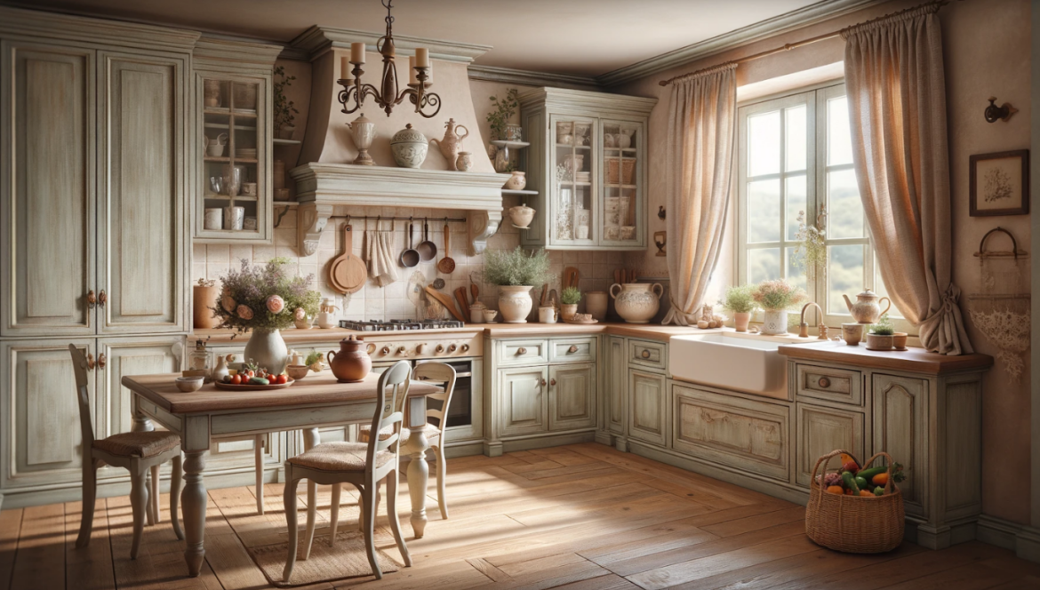 Bútorok festése provanszál stíusban