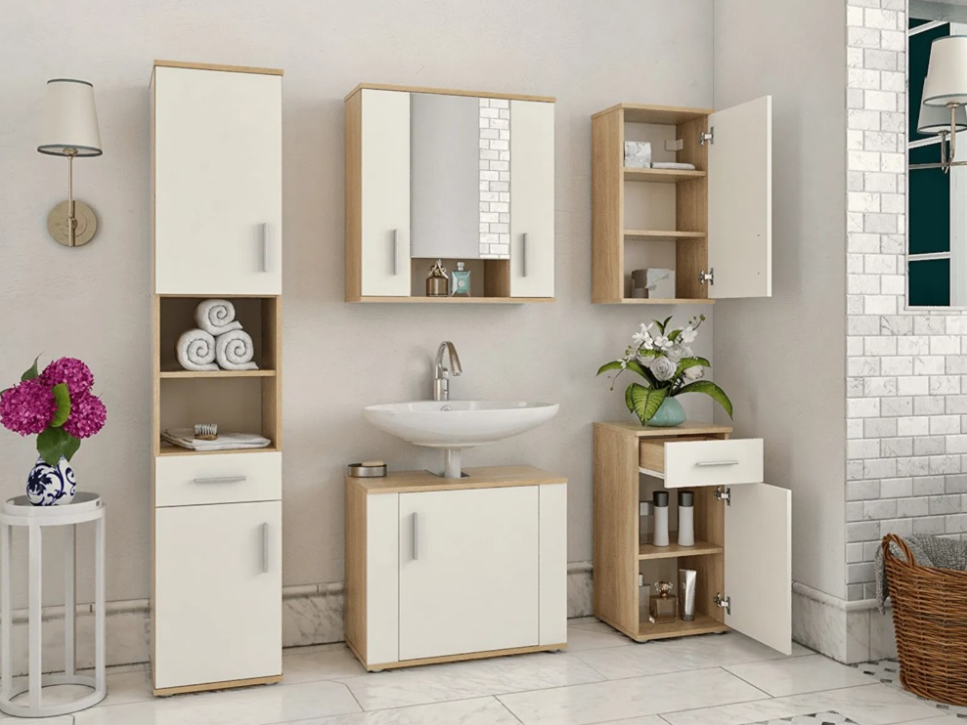 Fürdőszobabútor: vízálló anyagok