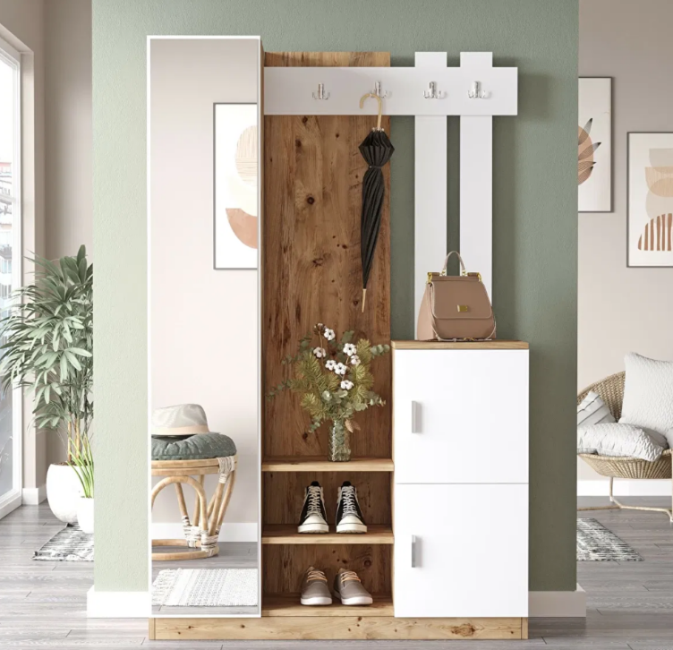 Az előszoba bútorok és cipőtartók nem csak praktikusak, de szépek is.