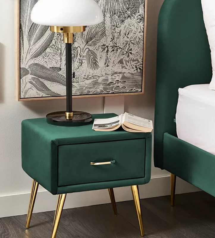 Az éjjeliszekrények fontos zerepet töltenek be a hálószobában.