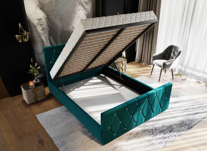 A lemellás ágyrácsokhoz habszivacs matracok ajánlottak.