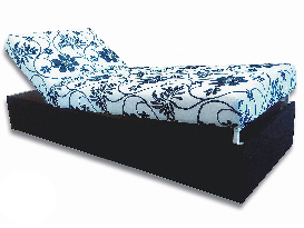 Egyszemélyes ágy (dívány) 90 cm Darcy (fekete 39 + Stela)
