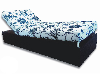 Egyszemélyes ágy (dívány) 80 cm Darcy (fekete 39 + Stela)