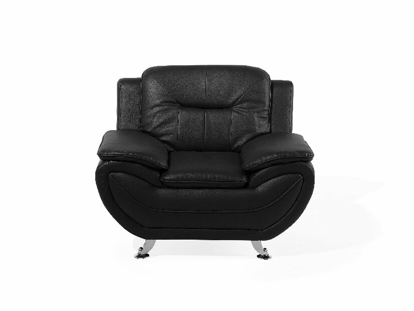 Fotel Leyton (fekete)