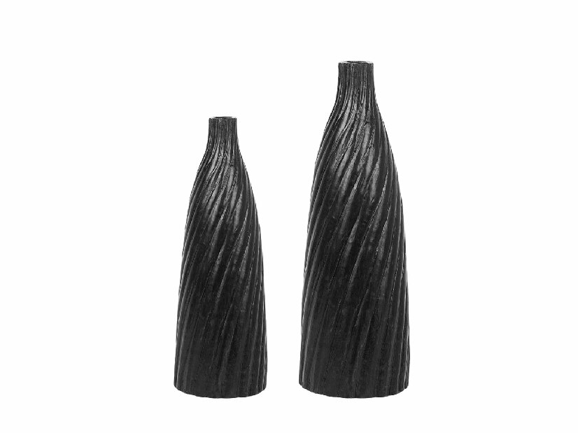 Váza FRONIA 54 cm (kerámia) (fekete)