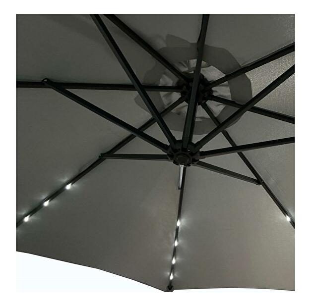 Kerti napernyő Muller (világosszürke) (világítással)