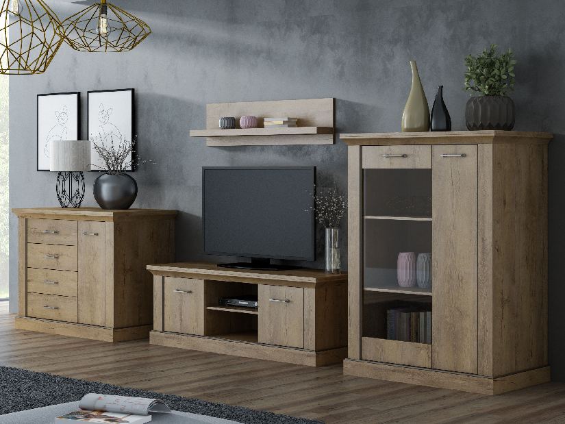 TV szekrény/asztal Atena 04 (arany craft)