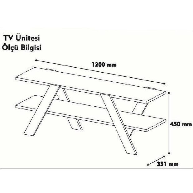 TV asztal/szekrény Baci