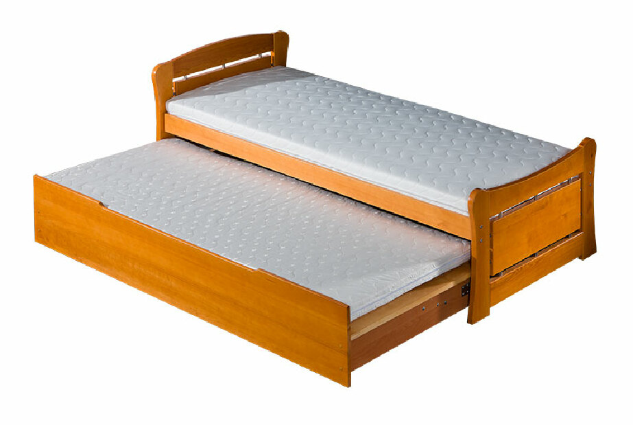 Széthúzható ágy 90 cm Pauli 2 (ágyrácsokkal és tárhellyel)