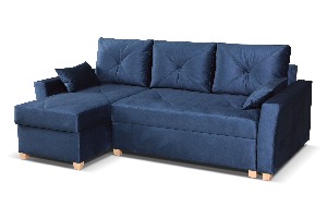 Háromszemélyes kanapé Mikel II (kék) (L)
