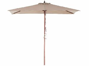 Kerti napernyő 144 cm FLAME (fa) (homokbézs)