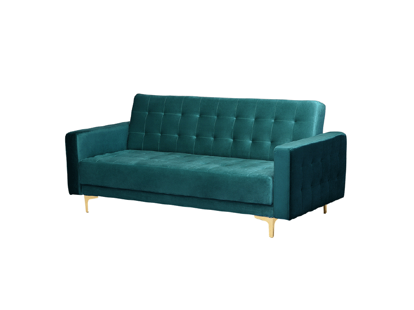 Háromszemélyes kanapé Aberlady (smaragdzöld)
