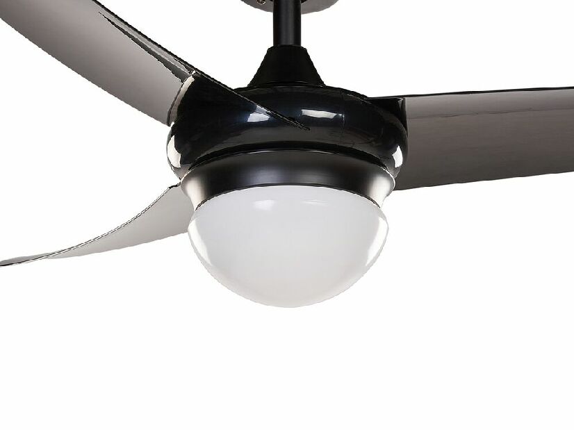 Mennyezeti ventilátor lámpával Jibza (fekete)