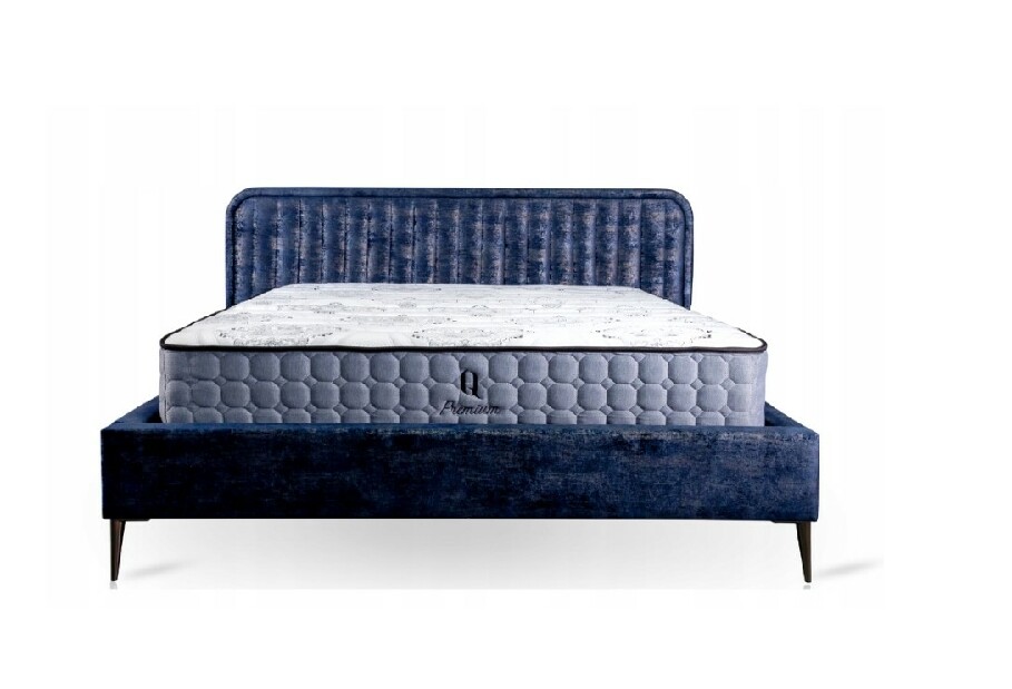 Kárpitozott ágy 160x200 cm Arianna 1 (kék)