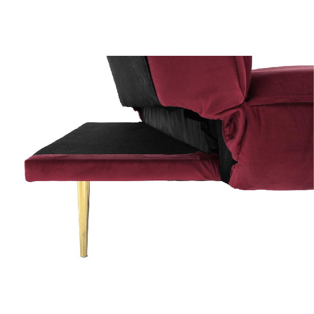 Szétnyitható kanapé Rodo (málna)