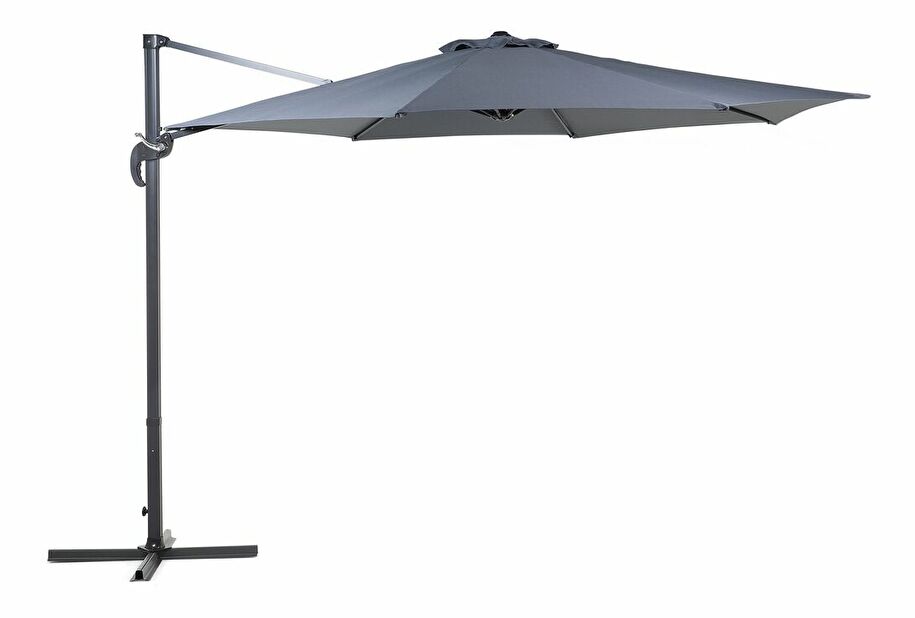 Kerti napernyő 300 cm SAVISSI (alumínium) (antracit)