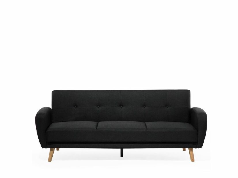 Háromszemélyes kanapé Flong (fekete)