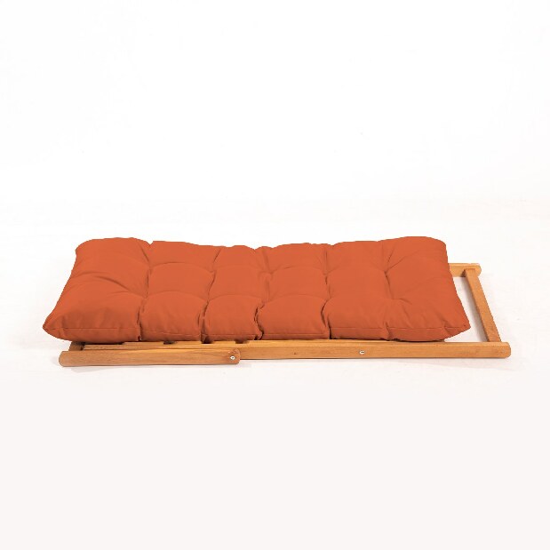 Kerti szék Myla (narancssárga + természetes)