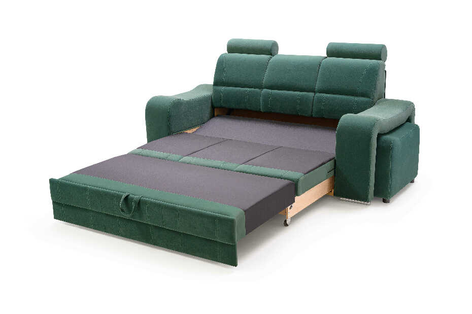 Háromszemélyes kanapé Wendell (zöld)