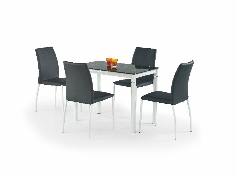 Étkezőasztal ARGUS fekete (4 fő részére)