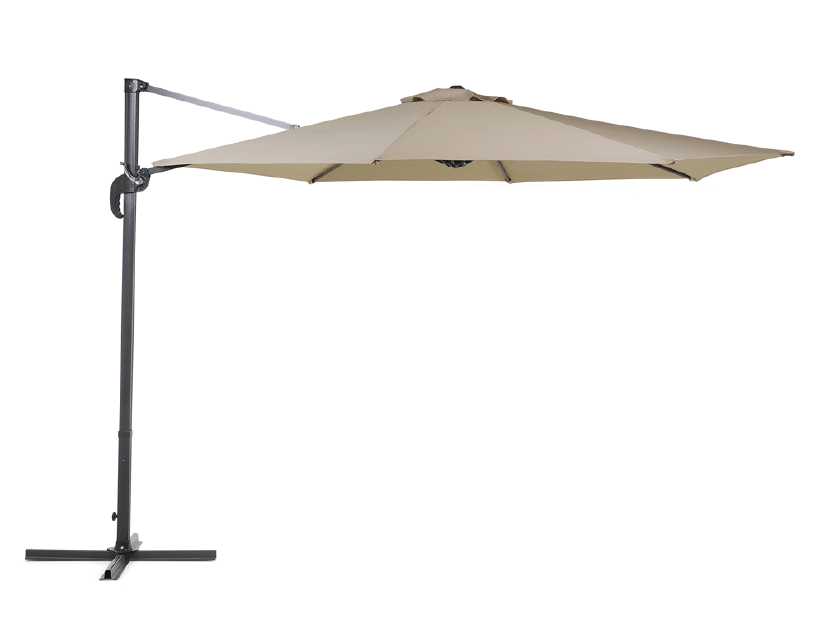 Kerti napernyő 300 cm SAVISSI (alumínium) (bézs)