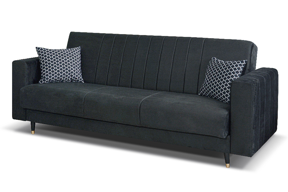 Háromszemélyes kanapé Zoraga (sötétszürke) *kiárusítás