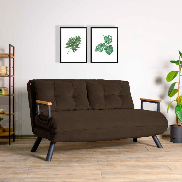Széthúzható kanapé Sandy (barna) *kiárusítás