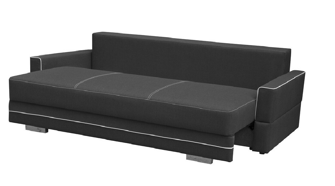 Háromszemélyes kanapé Susane (világosszürke)
