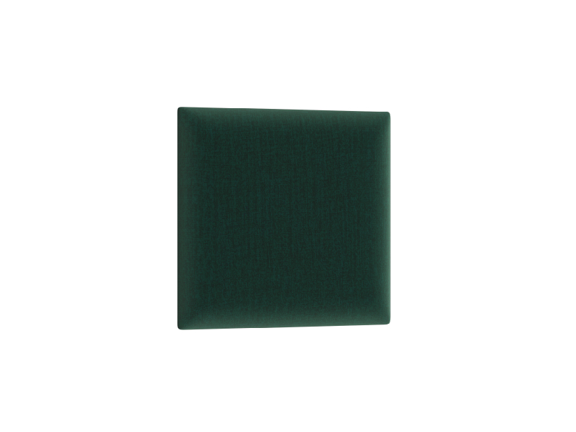 Kárpitozott panel Quadra 30x30 cm (zöld)