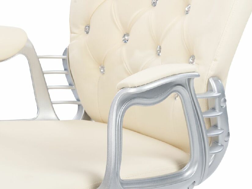 Irodai szék Princie (bézs öko-bőr)