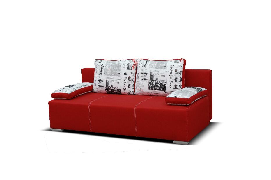Háromszemélyes kanapé Forlo (piros)
