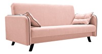 Háromszemélyes kanapé Pamver (rózsaszín) *bazár