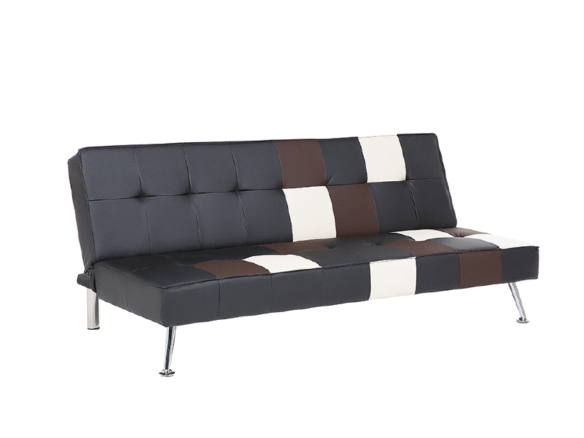 Háromszemélyes kanapé Orivesi (fekete)