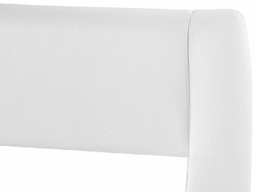 Franciaágy 180 cm AVENUE (ágyráccsal) (fehér)